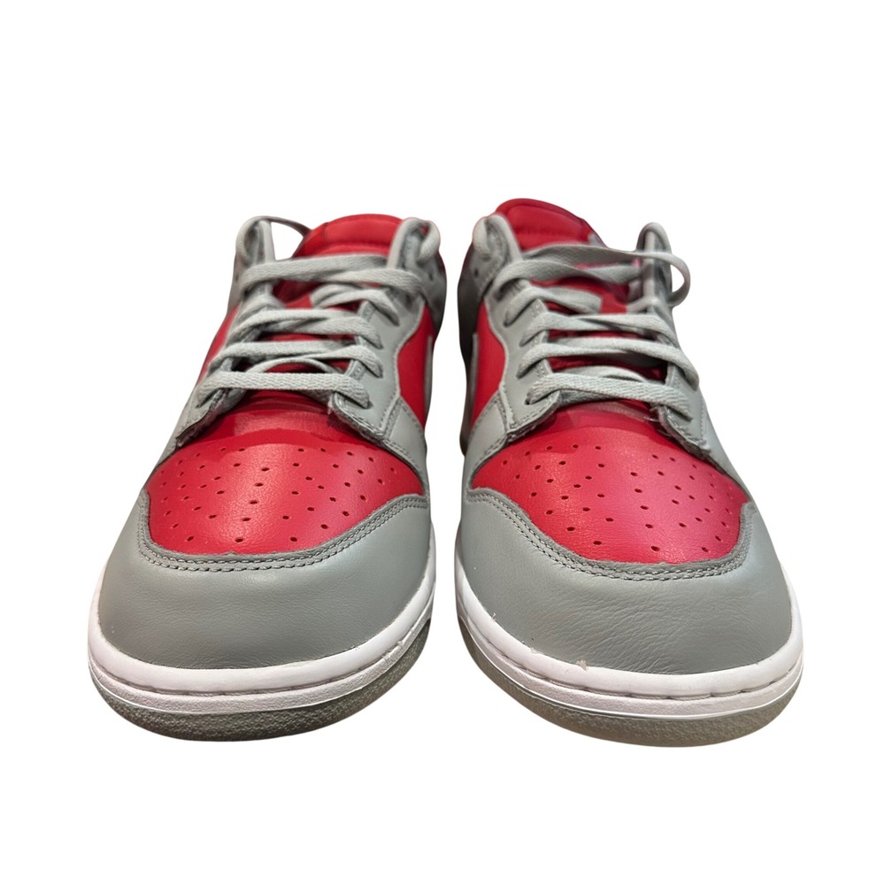 Nike Dunk Low Size 12 Red Silver Reverse Ultraman FQ6965-600 Retro Streetwear - Picture 2 of 11